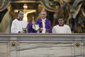 Cardinal Performs Rite To Restore Vatican Altar Desecrated By Mans